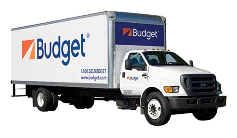 budget truck rental.